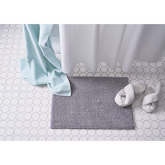 Home Expressions Melange Noodle Memory Foam Bath Rug