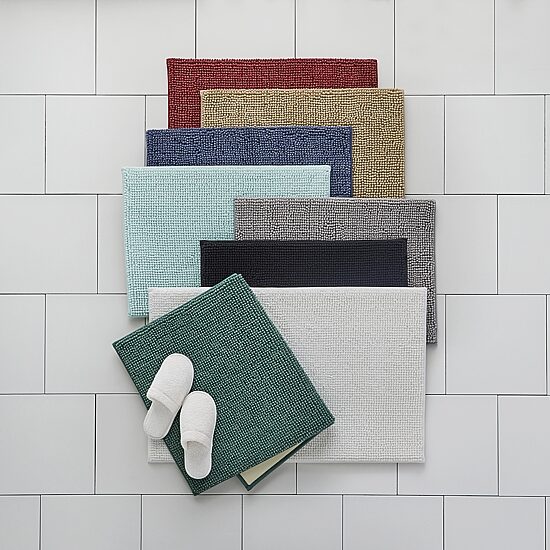 Home Expressions Melange Noodle Memory Foam Bath Rug