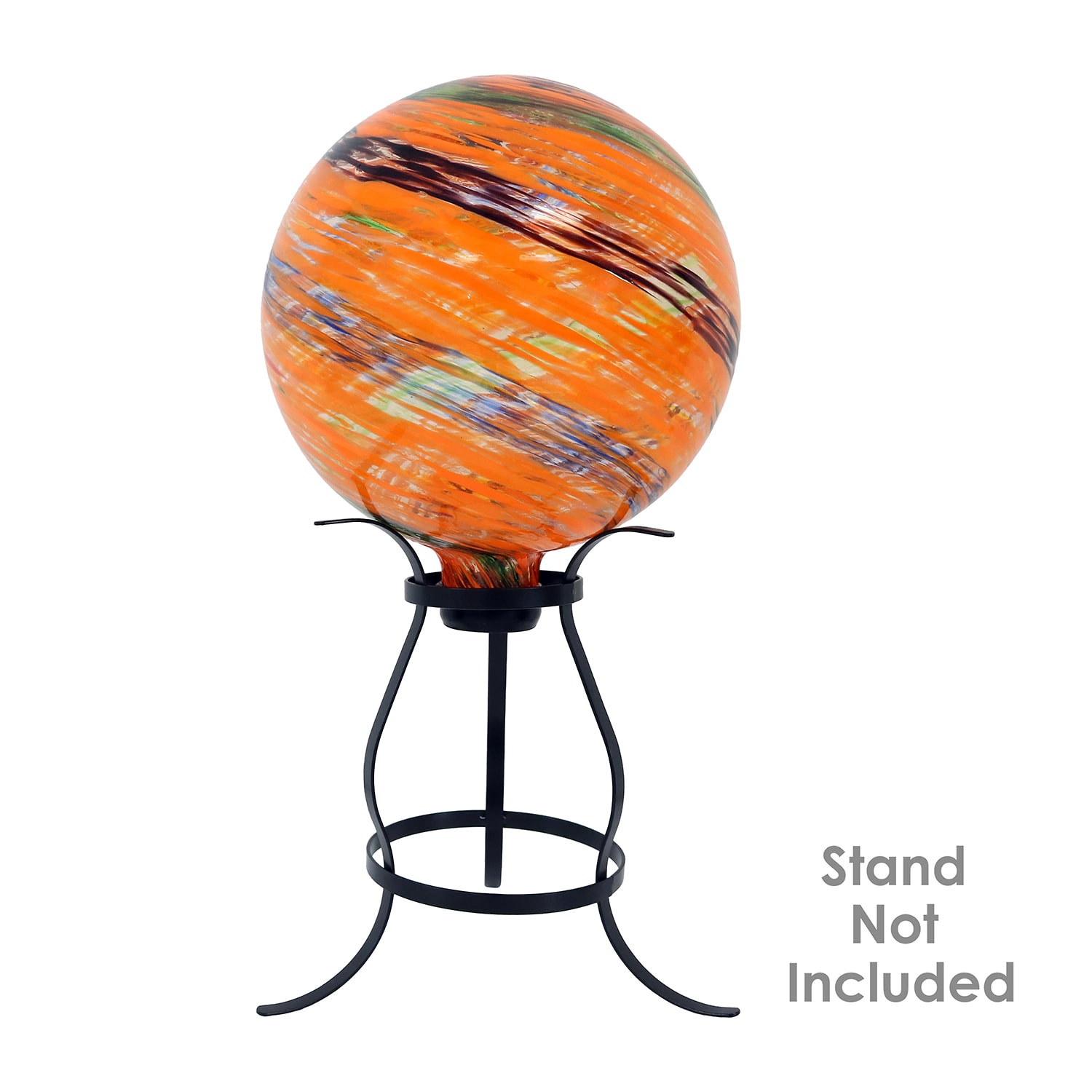 Net Health Shops Sunset Glass Gazing Globe - 10 Inch 2 pc. Yard Art