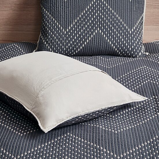 INK+IVY 3-pc. Embroidered Quilt Set