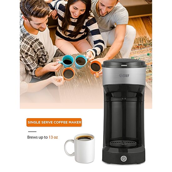 Commercial Chef Single Serve Coffee Maker