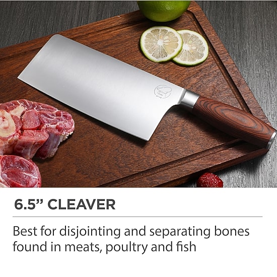 Commercial Chef 6-pc. Knife Block Set