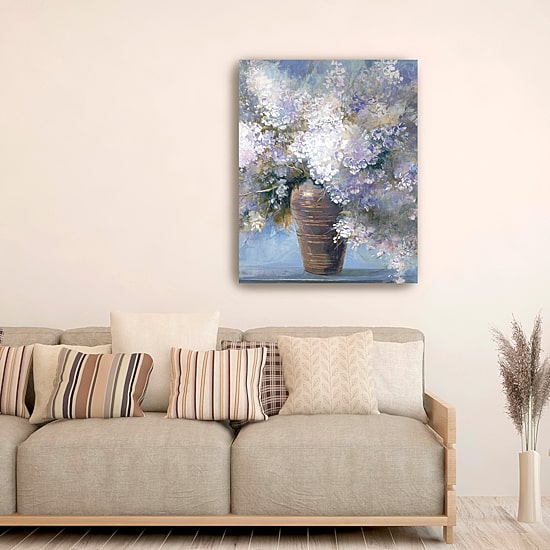 Lumaprints Lavender Explosion Canvas Art