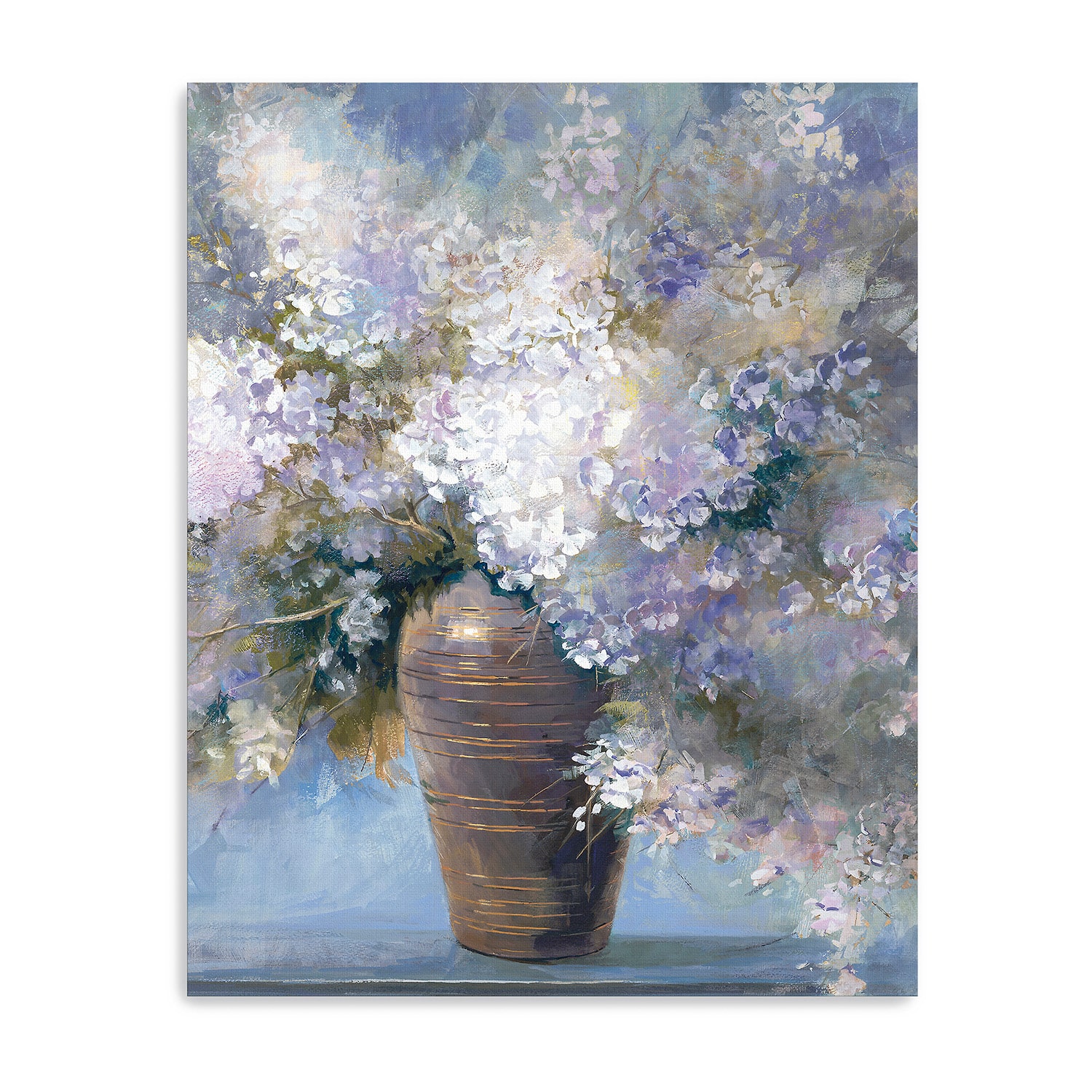 Lumaprints Lavender Explosion Canvas Art