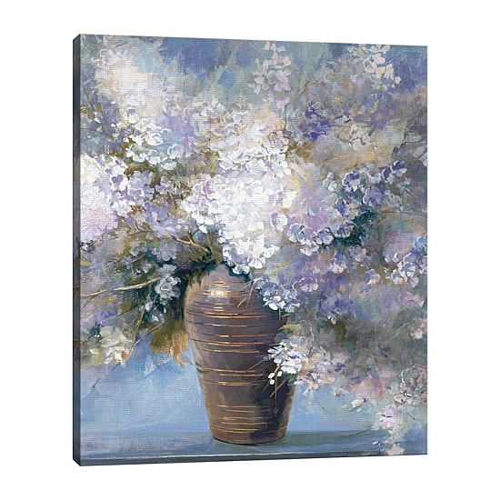 Lumaprints Lavender Explosion Canvas Art