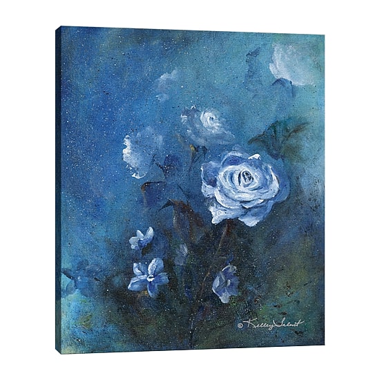 Lumaprints Moonlit Florals Canvas Art