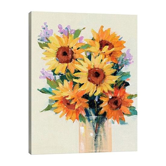 Fresh Cut Flowers II Canvas Art