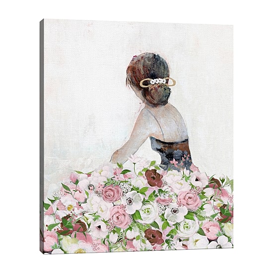 Floral Contemplation II Canvas Art