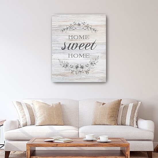 Lumaprints Home Sweet Home Canvas Art
