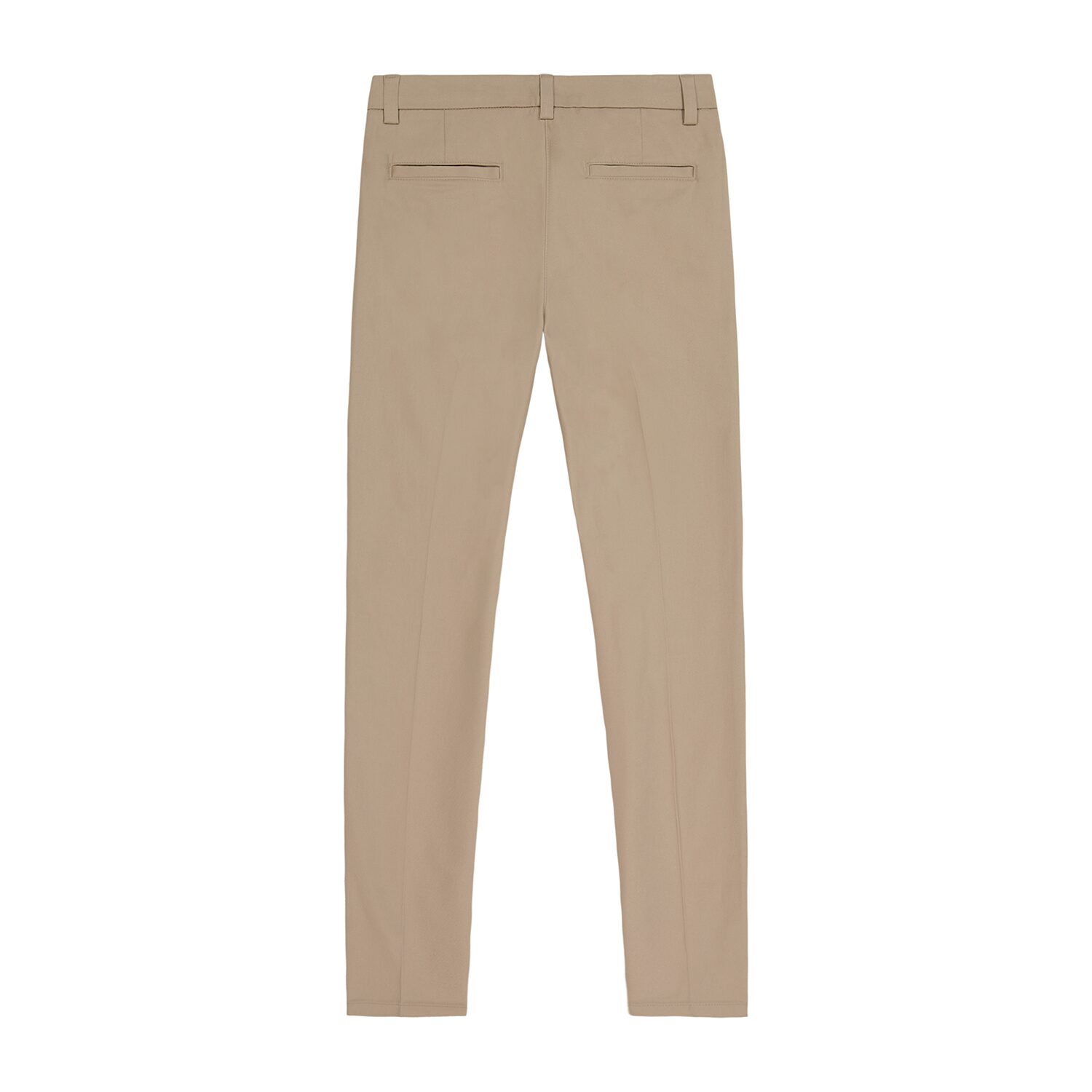 IZOD Womens Juniors Straight Mid Rise Flat Front Pant