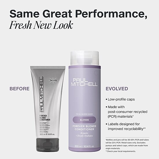 Paul Mitchell Forever Blonde Conditioner 33.8 oz.