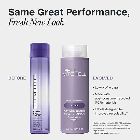 Paul Mitchell Platinum Blonde Violet Shampoo 10.1 oz.