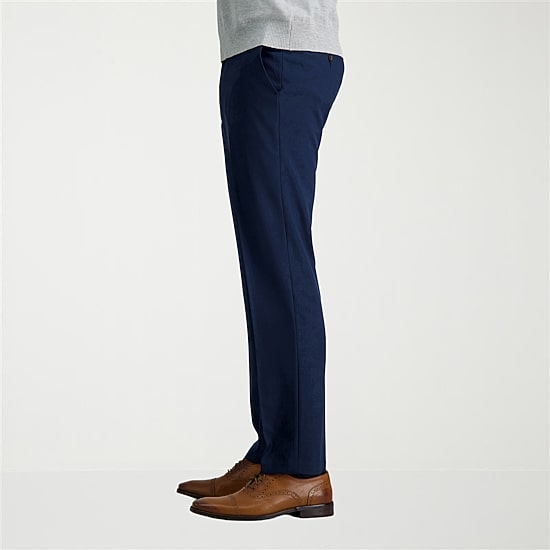 Haggar Premium Comfort Mens Straight Fit Dress Flat Front Pant