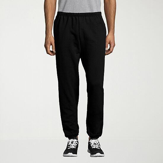Hanes Sports Ultimate Cotton Mens Fleece Sweatpants with Pockets