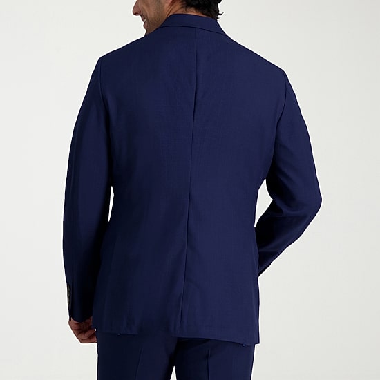 Haggar Smart Wash Tech Suit Mens Stretch Fabric Slim Fit Suit Jacket
