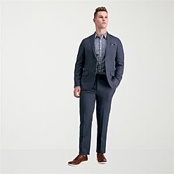dress pants with shirt gripper Men's Shirt Gripper Waistband Pants - Men