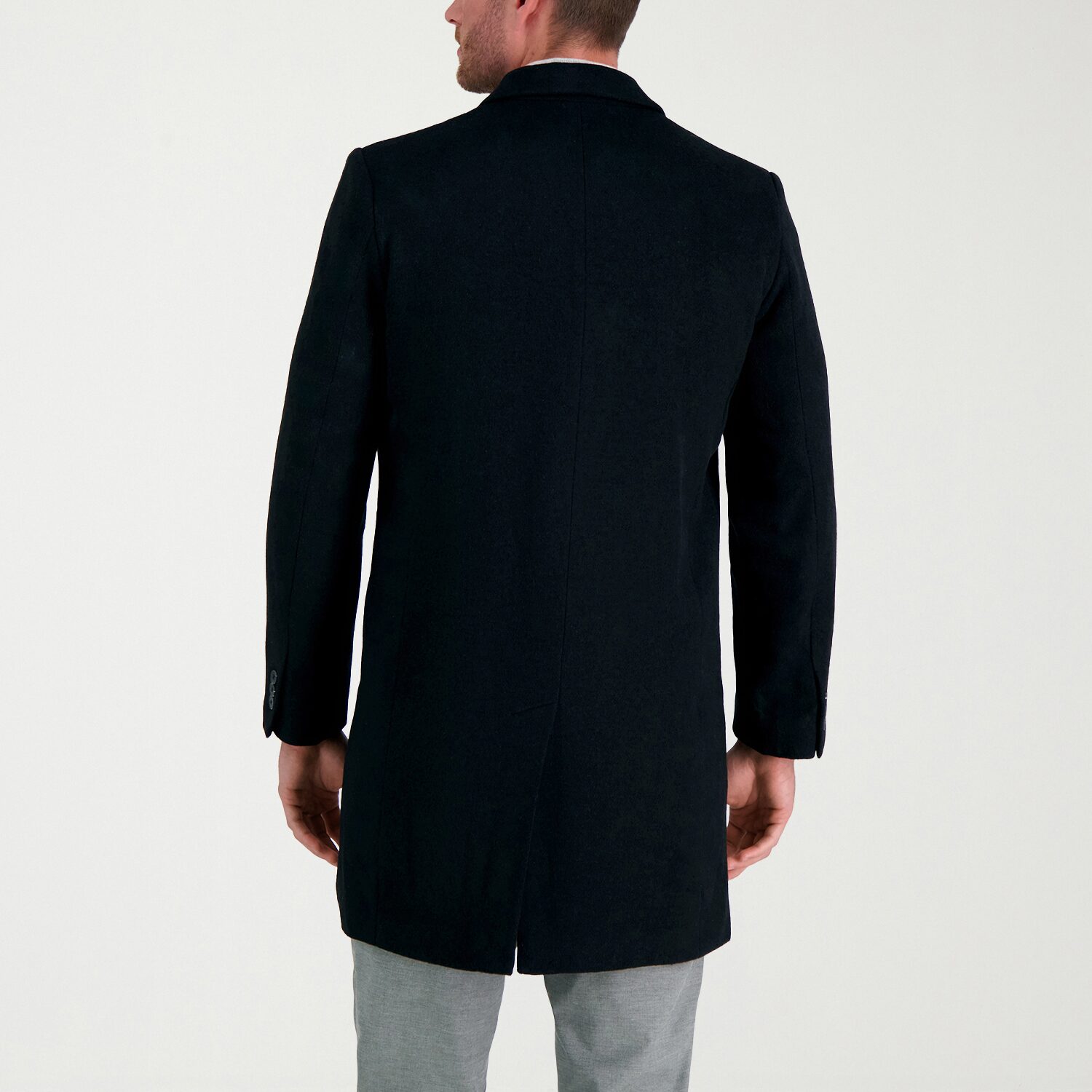 Haggar Premium Mens Lightweight Topcoat Coat