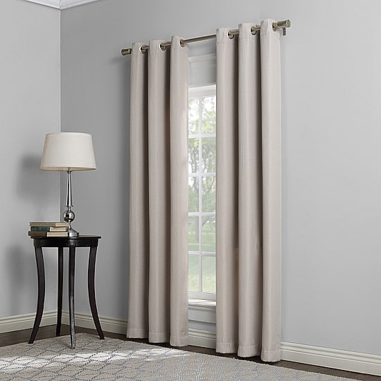 Copley Grommet Top Blackout Set of 2 Curtain Panel
