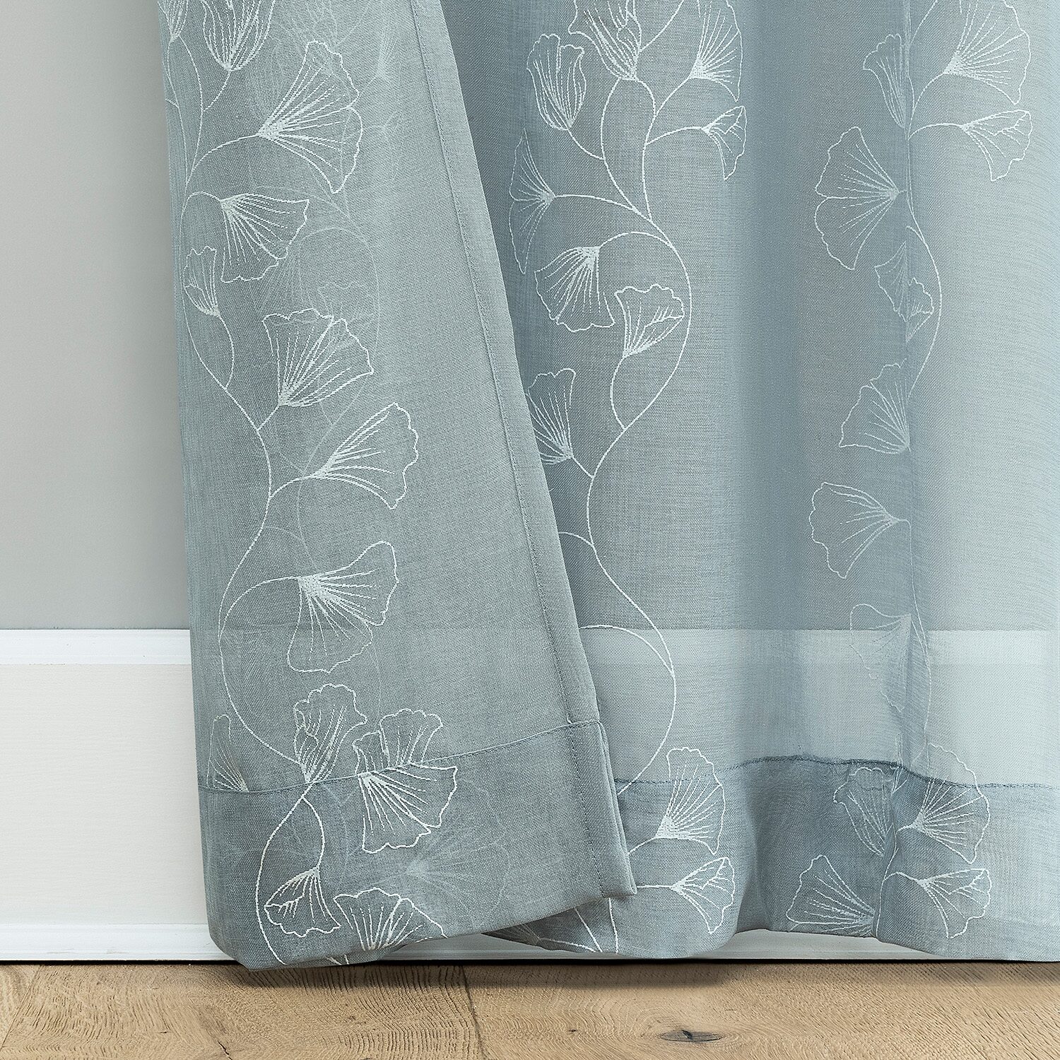 Constance Rod Pocket Sheer Set of 2 Curtain Panel