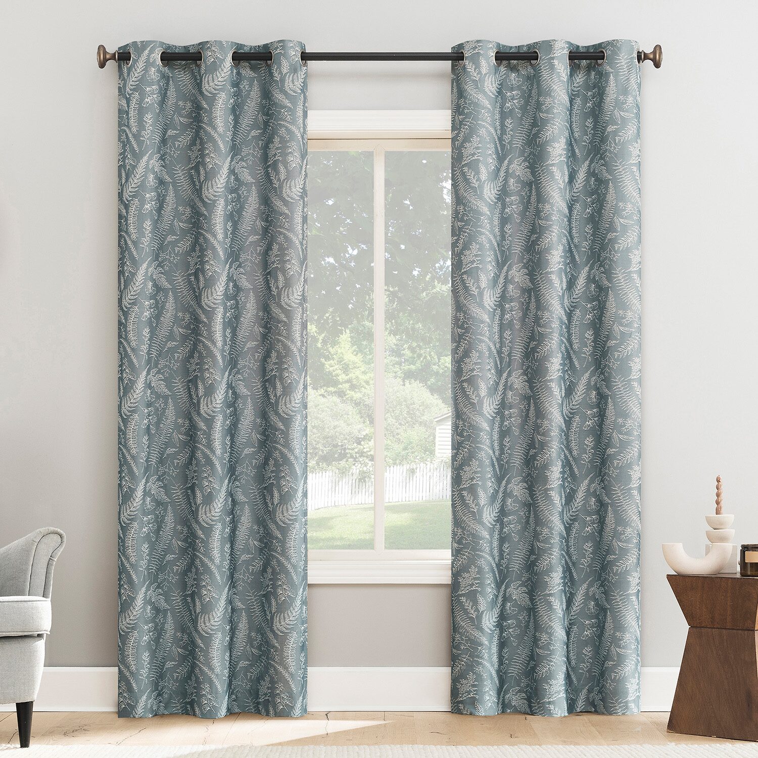 Bonnie Grommet Top Light-Filtering Set of 2 Curtain Panel