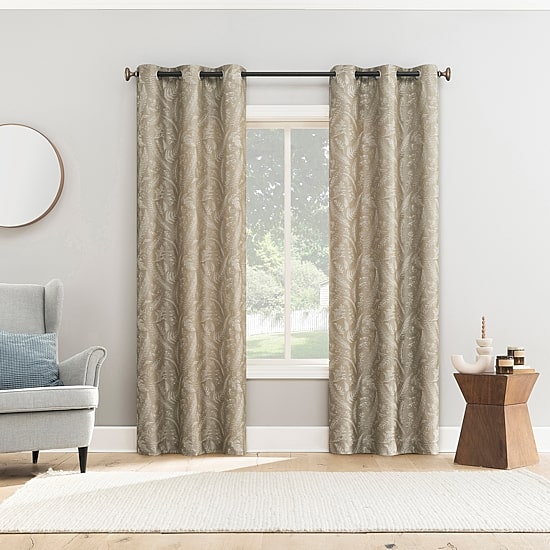 Bonnie Grommet Top Light-Filtering Set of 2 Curtain Panel