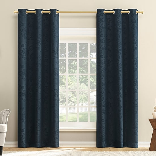 Nicola Grommet Top Light-Filtering Set of 2 Curtain Panel