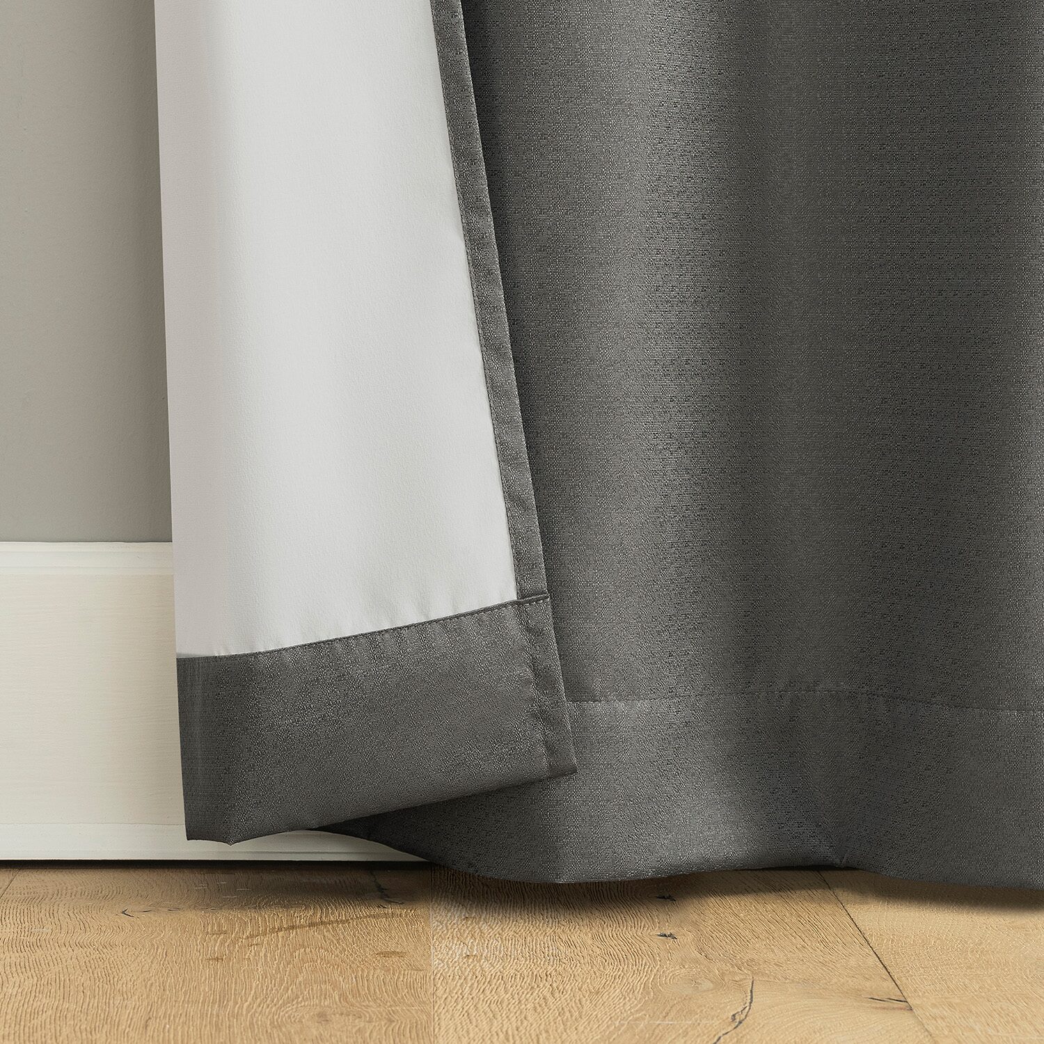 Bayline Grommet Top Blackout Set of 2 Curtain Panel