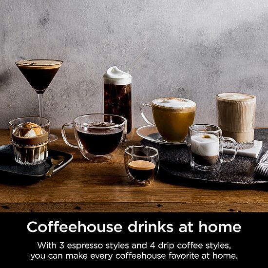 Ninja Luxe Café Premier Series 3-in-1 Espresso, Coffee and Cold Brew Machine