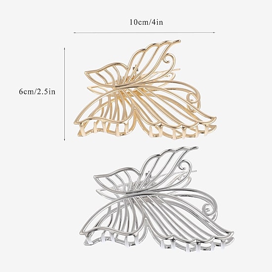Arizona Butterfly Claw 2-pc. Hair Clip