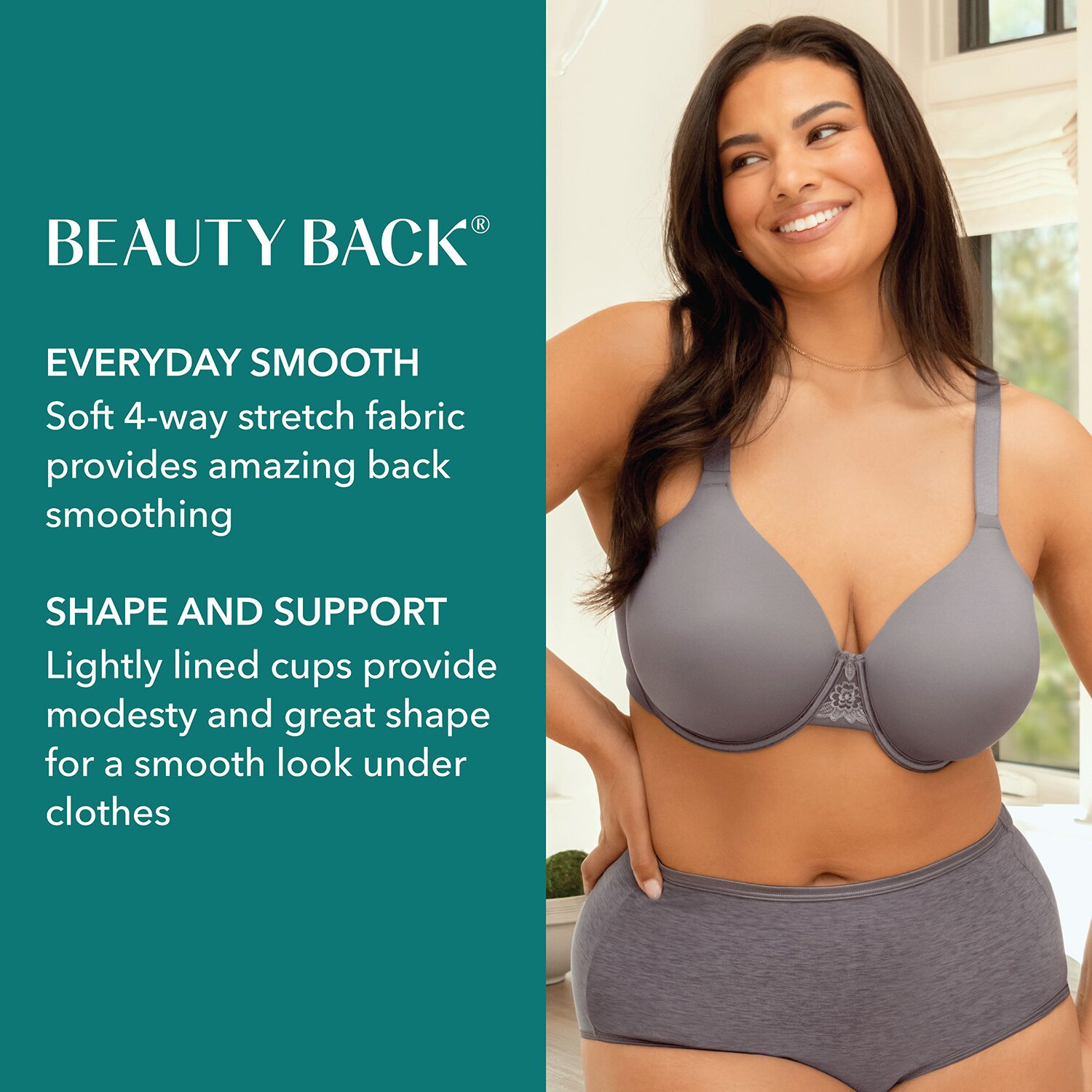 Vanity Fair® Beauty Back® Full-Figure Smoothing Comfort® Underwire Bra - 76380