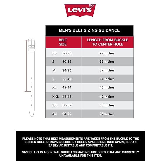 Levi's® 38mm Elevated Tab Mens Belt