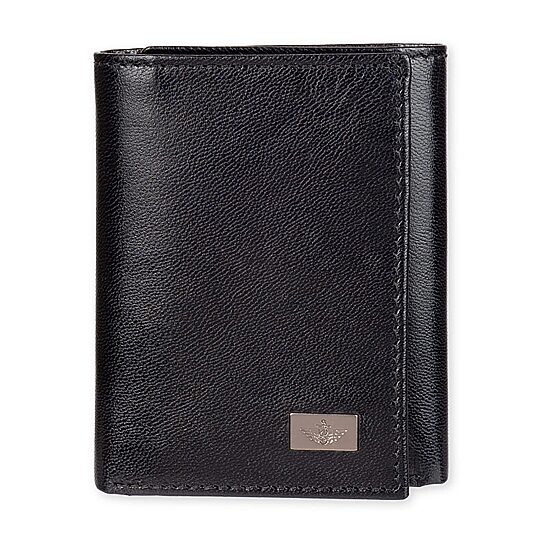 Dockers Rfid Extra Capacity Trifold Mens Personalized Trifold Wallet