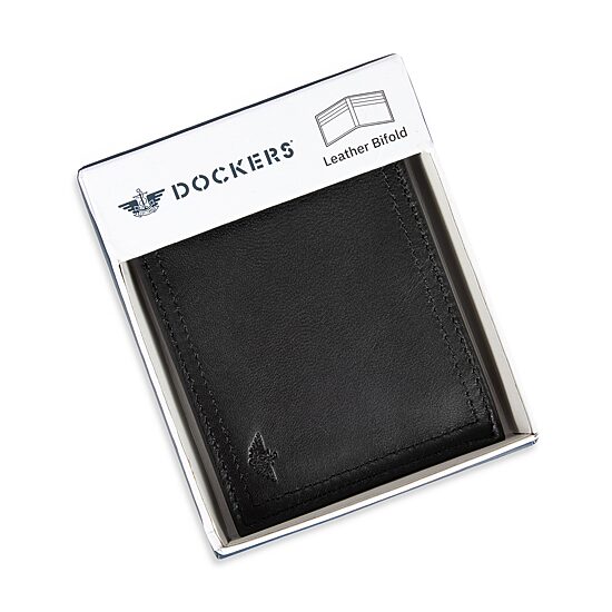 Dockers Rfid Extra Capacity Mens Bifold Wallet
