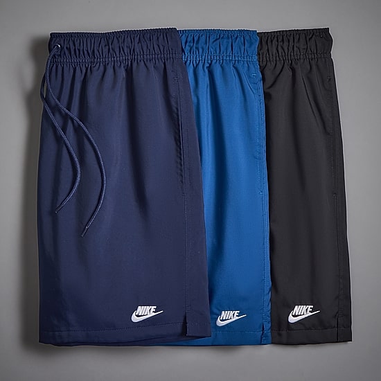 Nike Flow Mens 6" Mid Rise Workout Shorts