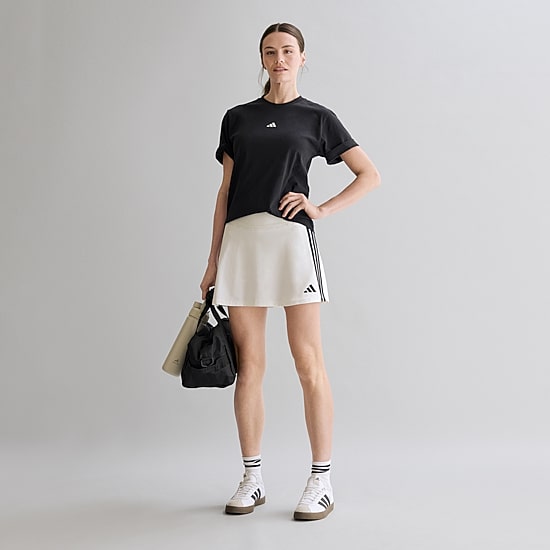 adidas Womens Crew Neck Short Sleeve Active T-Shirt