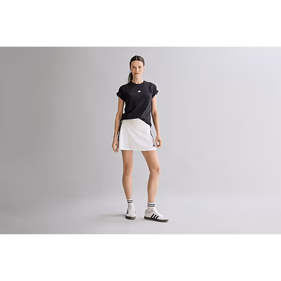 adidas Womens Crew Neck Short Sleeve Active T-Shirt