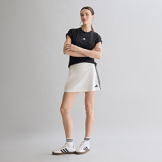 adidas Womens Crew Neck Short Sleeve Active T-Shirt