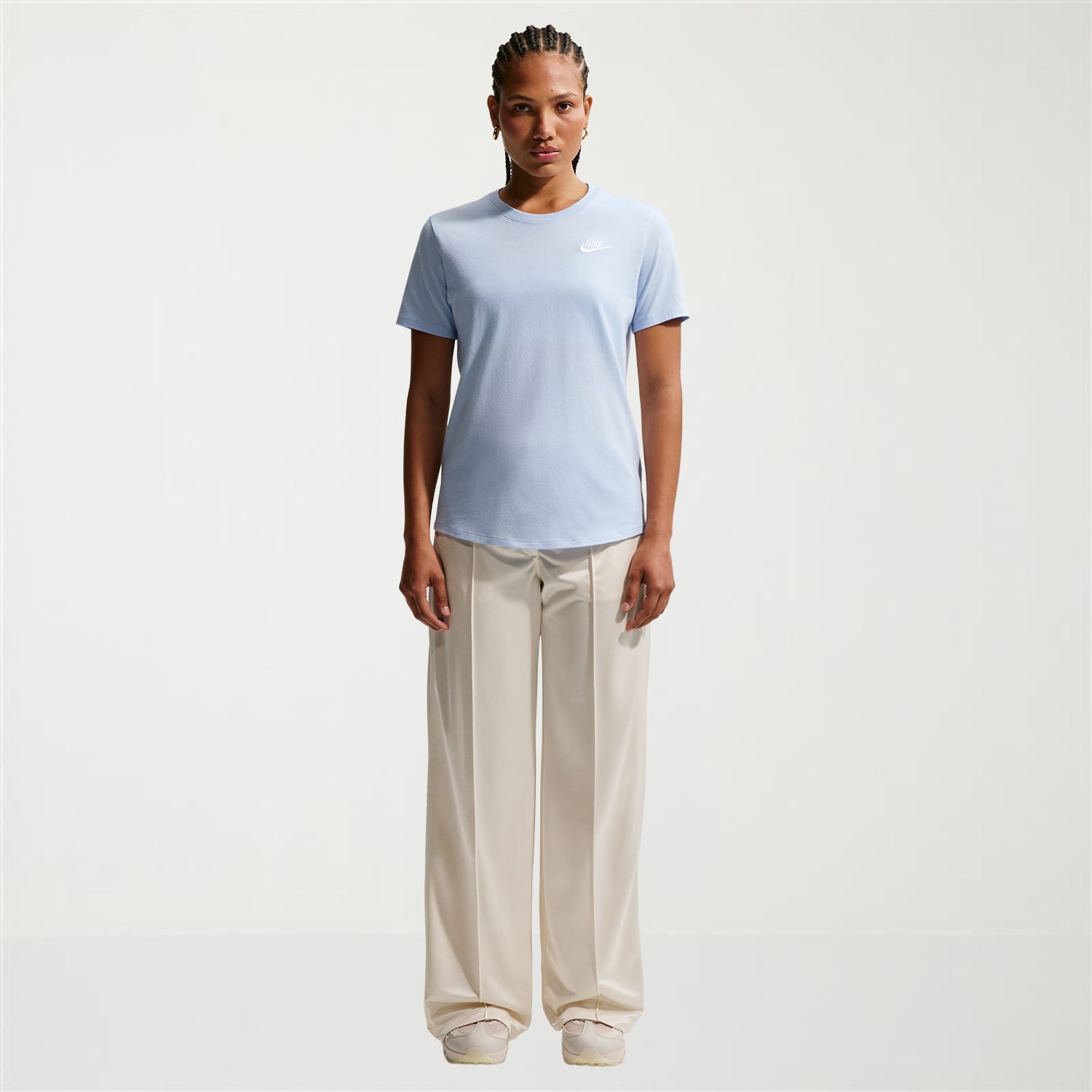 Nike Womens Crew Neck Short Sleeve T-Shirt