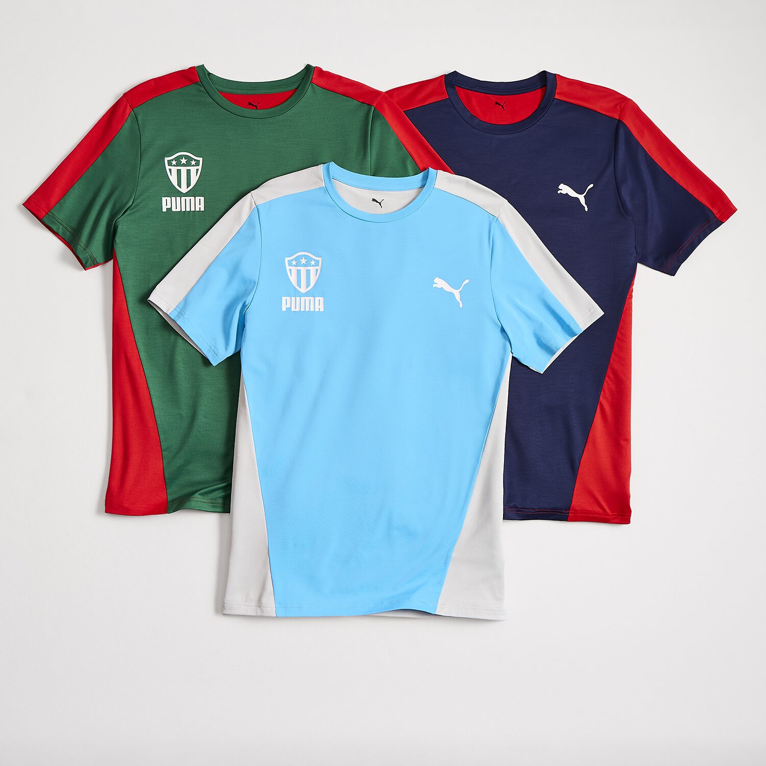 PUMA Mens Crew Neck Short Sleeve Jersey