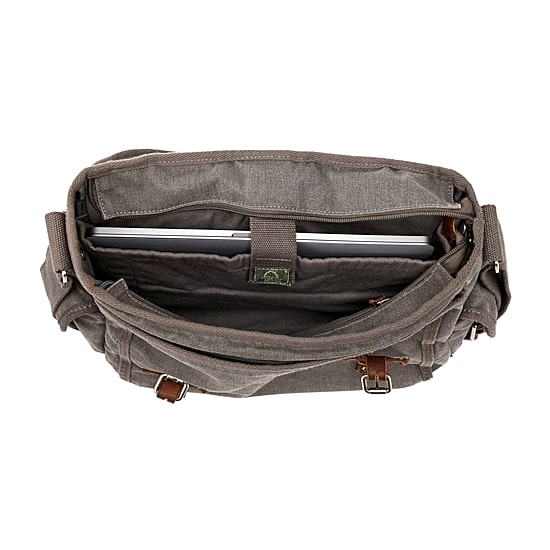 TSD Brand Silver Road Messenger Messenger Bag