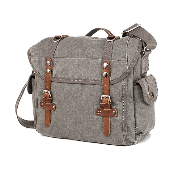 TSD Brand Silver Road Messenger Messenger Bag