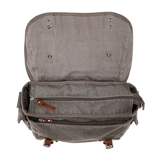 TSD Brand Silver Road Messenger Messenger Bag
