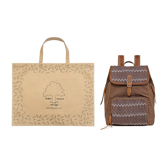 TSD Brand Oak Hill Unisex Adult Backpack