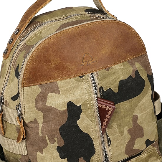TSD Brand Mountain Leaf Utlty Unisex Adult Backpack