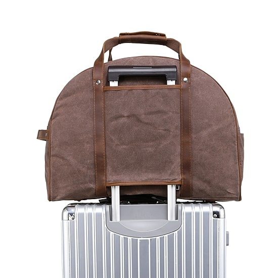 TSD Brand Stone Creek Wxd Cnvs Messenger Bag