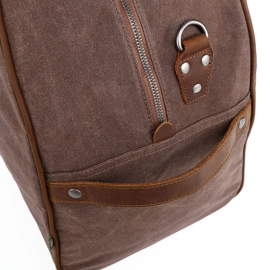 TSD Brand Stone Creek Wxd Cnvs Messenger Bag
