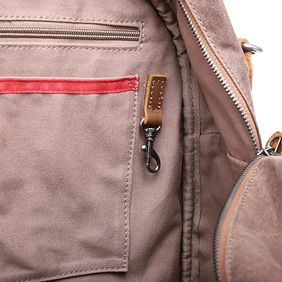 TSD Brand Stone Creek Wxd Cnvs Messenger Bag