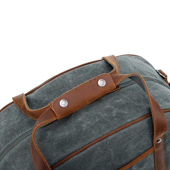 TSD Brand Stone Creek Wxd Cnvs Messenger Bag