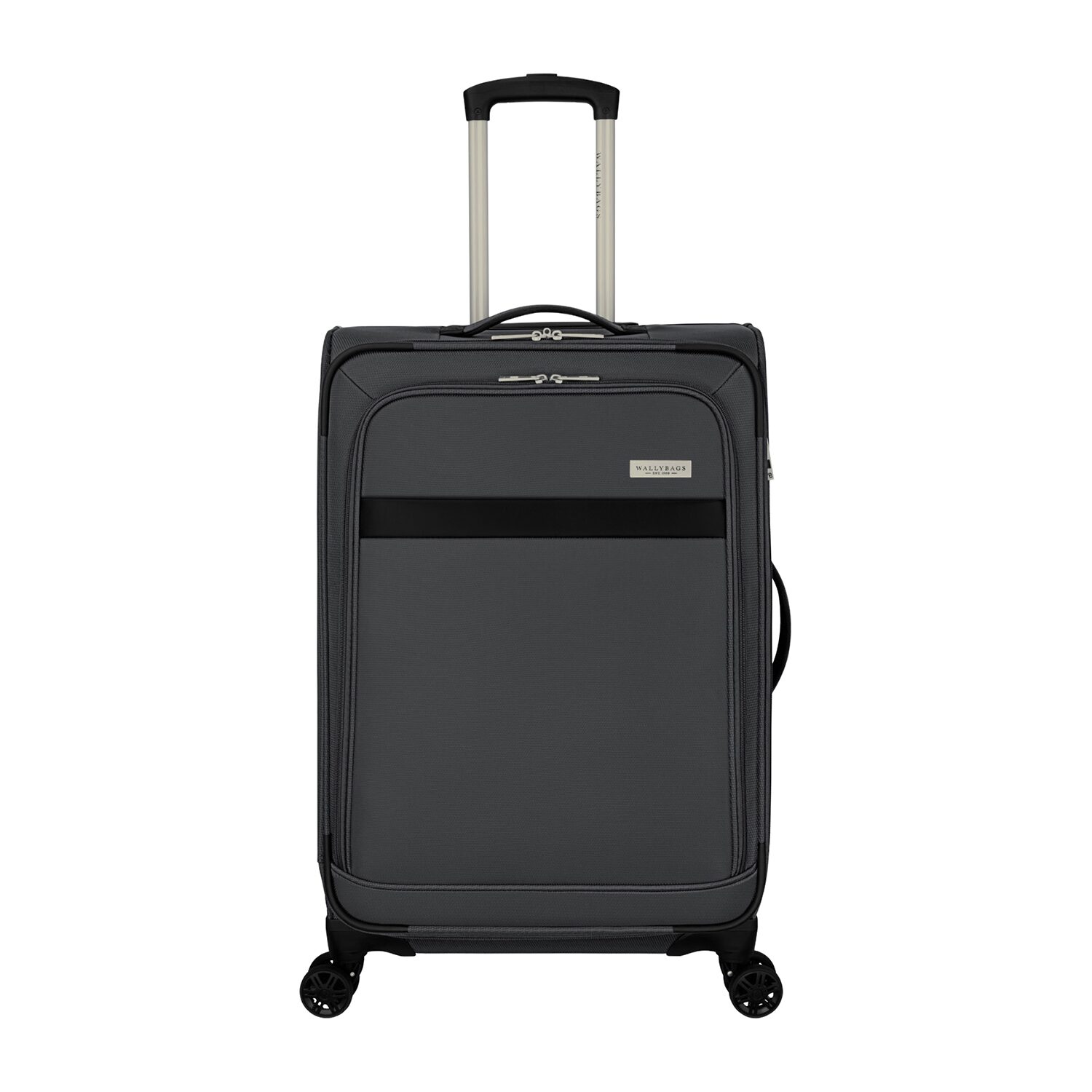 Wallybags Stratford 25 Inch Softside Checked Spinner Luggage