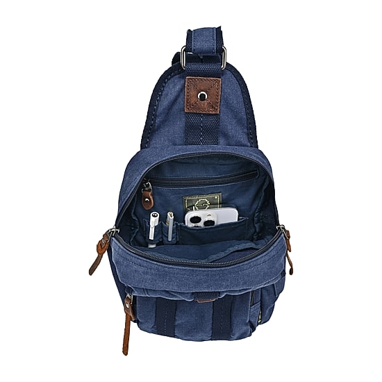 TSD Brand Sunset Cove Crossbody Bag